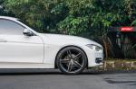 BMW 320d Sedan on Vossen Wheels (VFS5) 2017 года